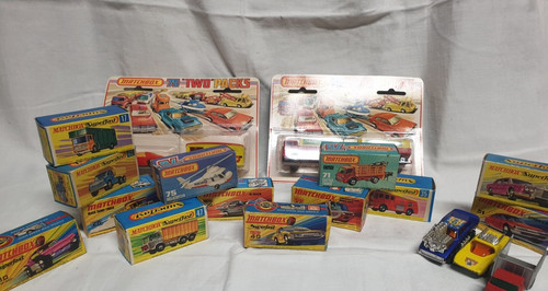 Matchbox autos blister pappe - autos,