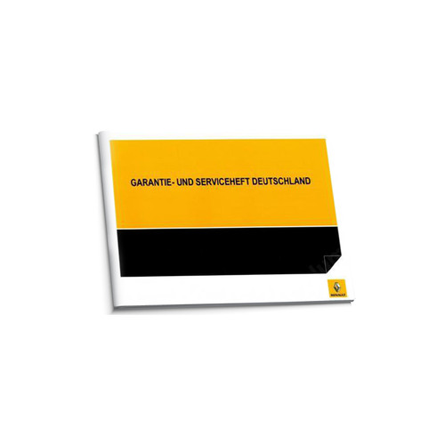 Renault deutsche serviceheft - renault,